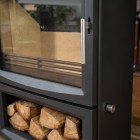 Ecosy+ Hampton Vista 900 -  Ecodesign - Slimline Wood Burning Stove (10kw Maximum Output)